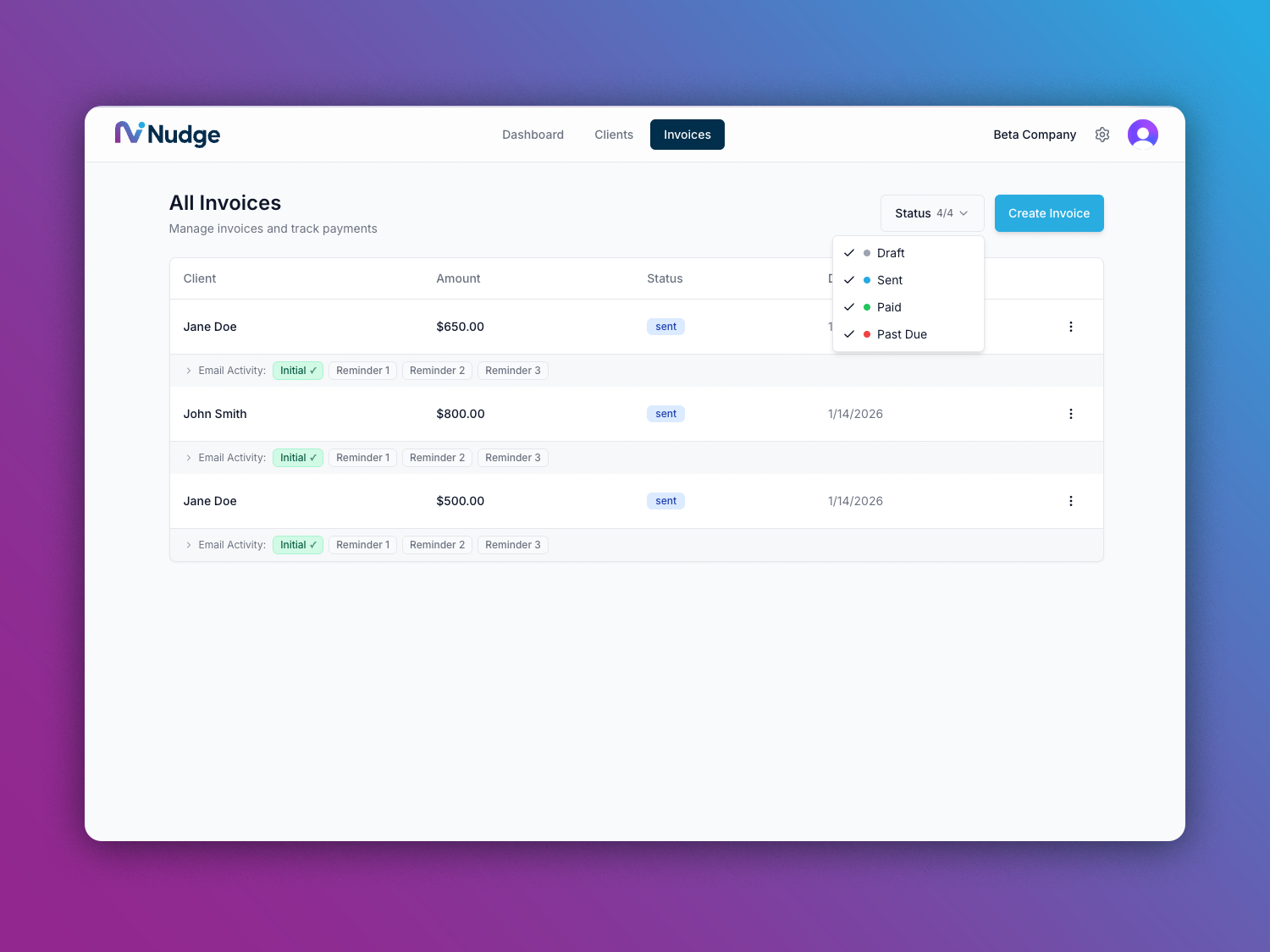 Screenshot 2 of Nudge