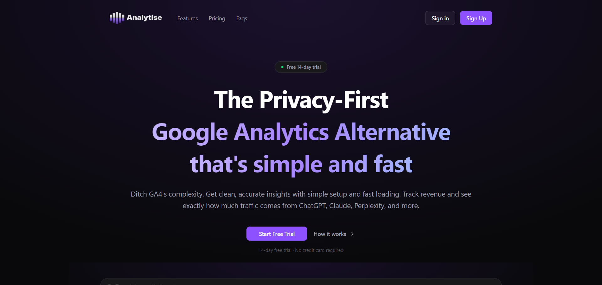 Screenshot 1 of Analytise