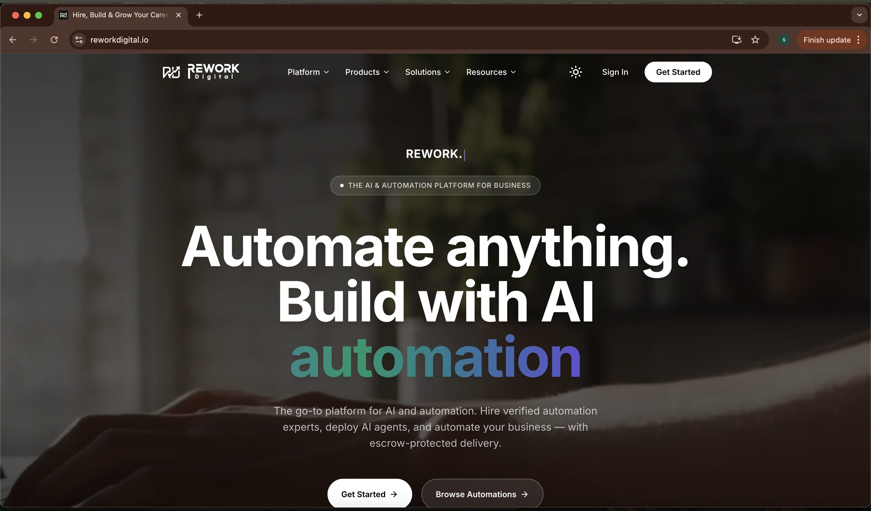 Screenshot 2 of REWORK. Digital